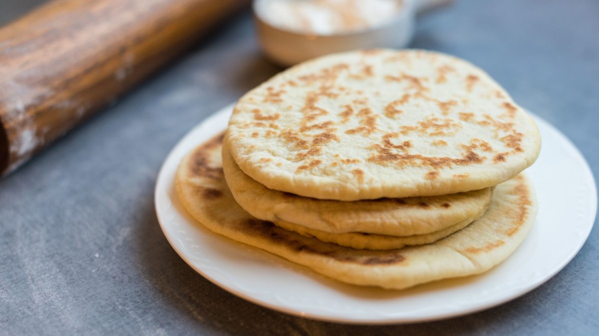 Greek pita, greek speciality